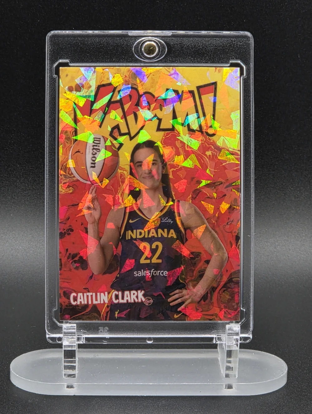 Custom Caitlin Clark “Kaboom‑Style” Card – Premium Fan Art Collectible - Picture 5 of 6